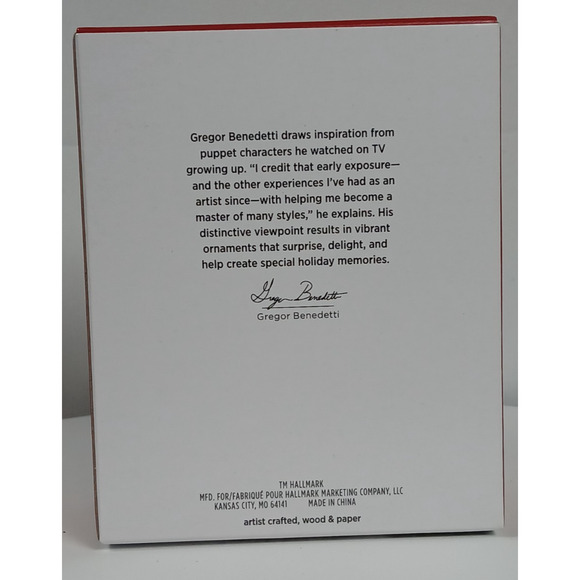 Hallmark Disney Ornament The Little Mermaid Ariel & Friends Wood Figure - Picture 11 of 11